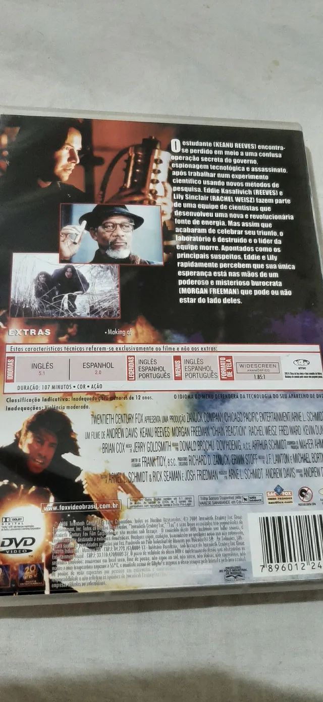 Dvd Reação em Cadeia - Foto 2