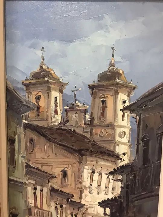 Tela de Grande Pintor Brasileiro. Oportunidade de Investimento - Foto 3