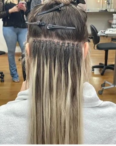 APLICAÇÃO DE MEGA HAIR _ MICROLINK 