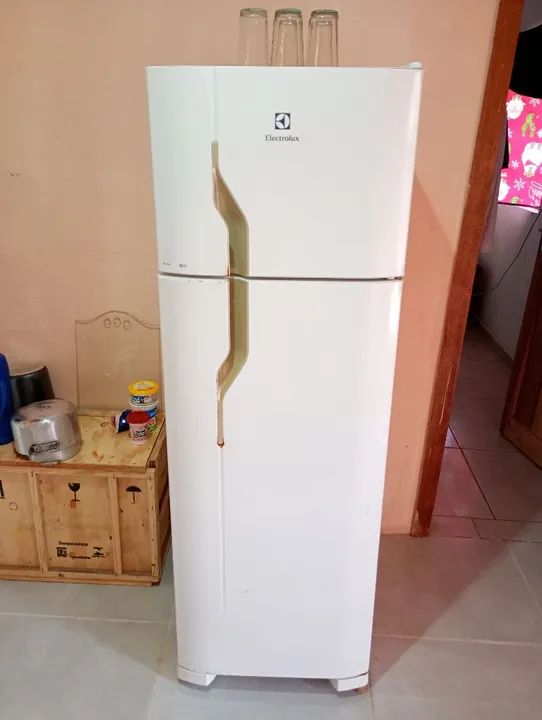 Geladeira Duplex Electrolux - Branca