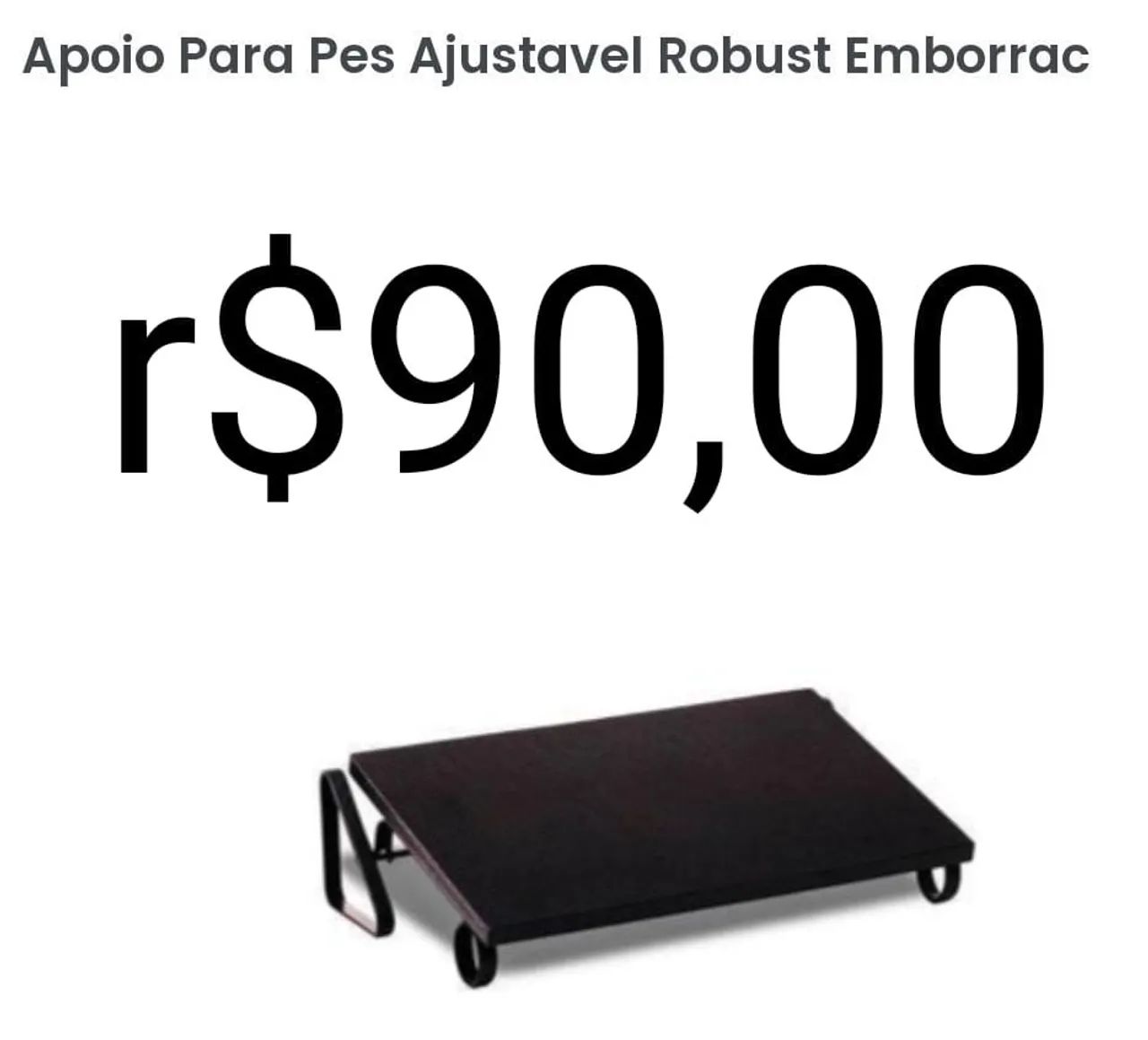 Apoio de pés ARTICULADO 