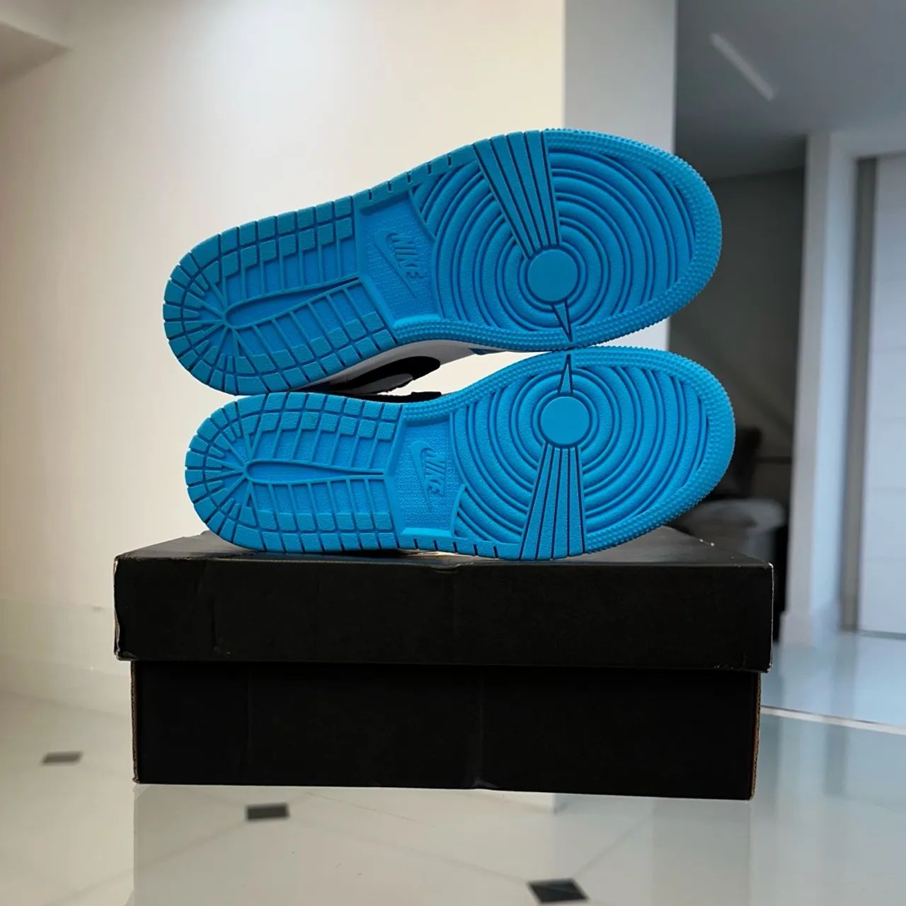 Tênis Nike Air Jordan 1 Low Unc Original - Foto 5