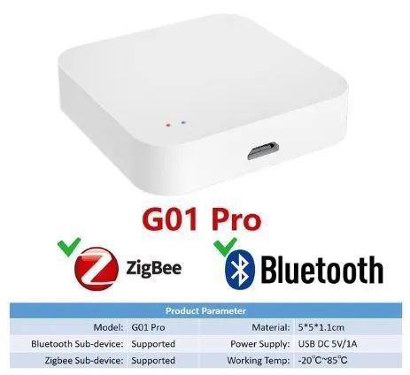 Gateway Zigbee Bluetooth Hub Sem Fio Multimodo Tuya Automação Inteligent Smart COD-AM544  - Foto 5