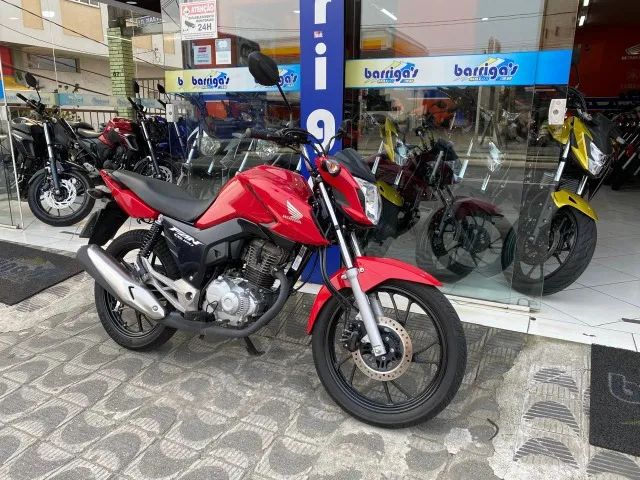 Honda Cg Fan 160 Flex 2024 Vermelha Único Dono - Foto 6