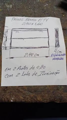 PAINEL PARA TV - Foto 2