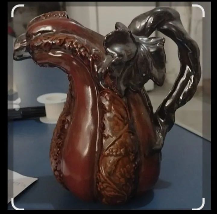 Jarro de cerâmica vintage