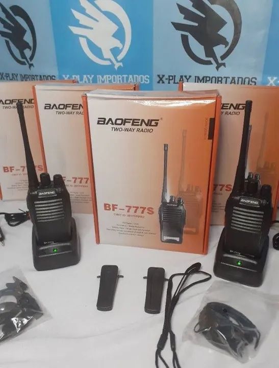Rádio HT Baofeng BF-777S o Par - Novo na Caixa - Foto 3