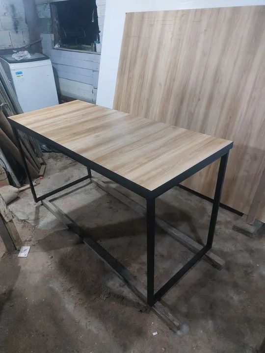 Mesa estilo industrial  - Foto 5
