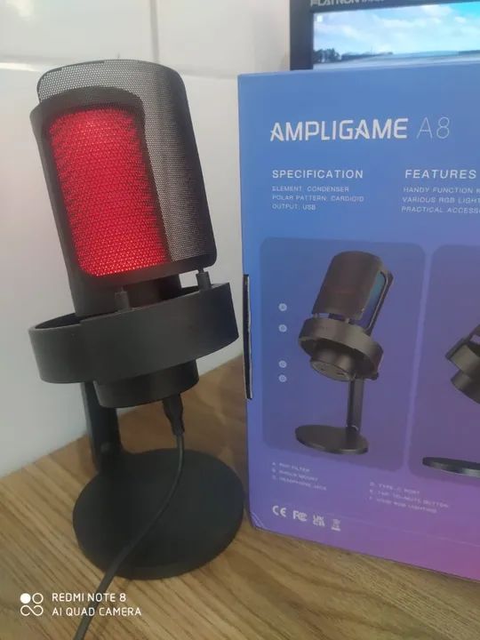 Microfone Fifine mpligame a8