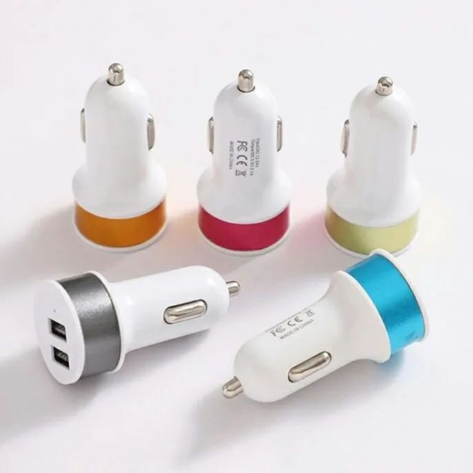 Carregador Veicular rápido 2 USB,P/carro e caminhão 12/24v
