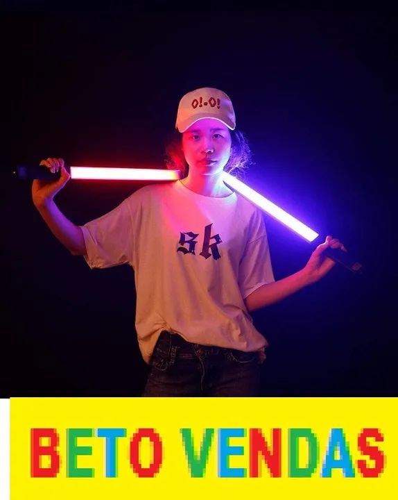Bastao 50cm Em Led Rgb - Foto 2