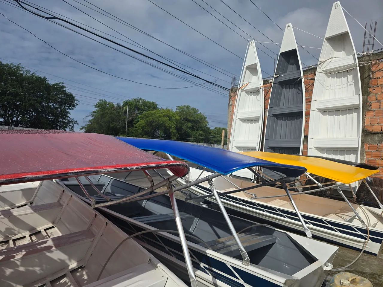 canoa varios modelos de voadeira e bote em aluminio.