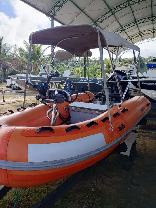 Barco Inflável para 5 Pessoas - Foto 10