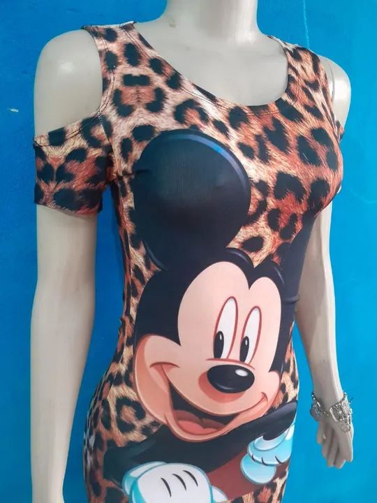 Vestido Mickey Mouse - Tamanho P - Foto 3