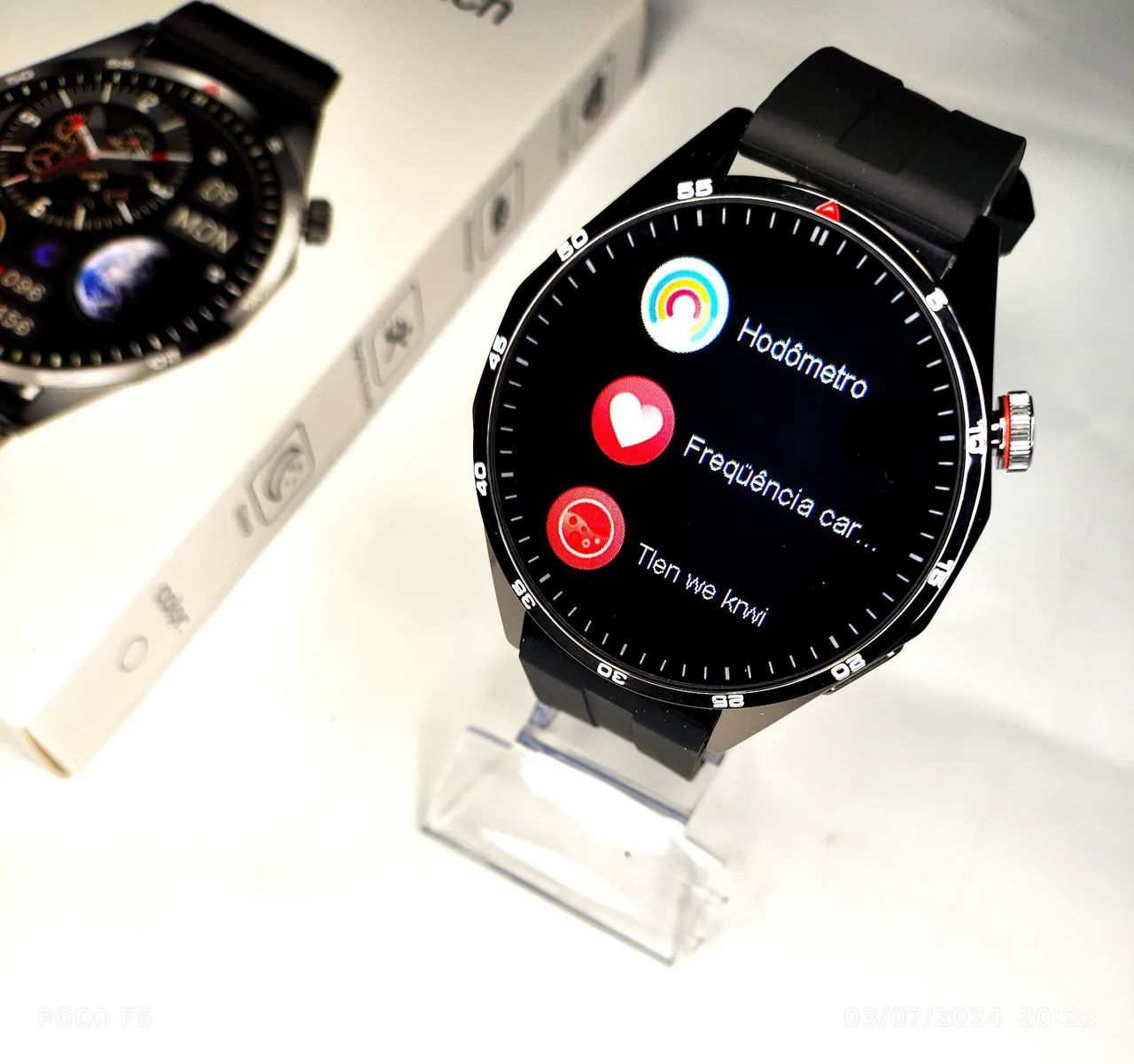 Smartwatch redondo gt4 promoção  - Foto 2