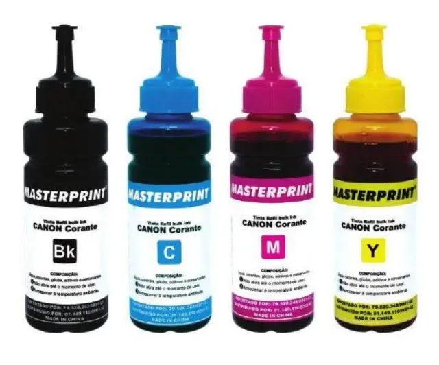 tinta para canon corante universal masterprint 100ml - Foto 2