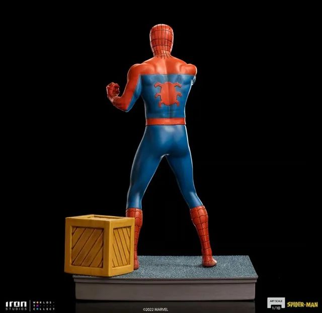 Spider-Man 60s Deluxe Animated Series Iron Studios - Foto 5