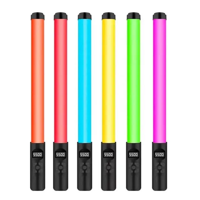 Bastão de Luz LED de Preenchimento RGB com Controle Remoto - Preto 110V/220V - Foto 3