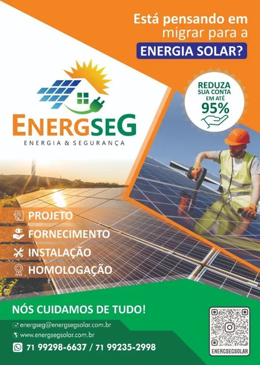 Energia solar - Solicite seu orçamento