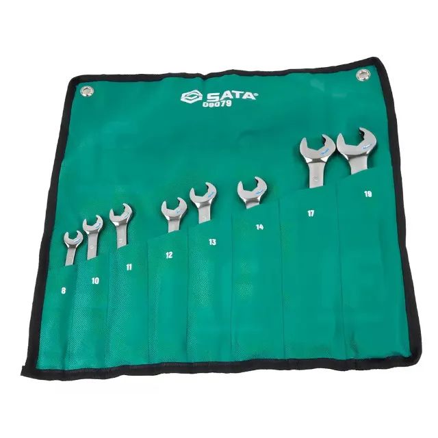 Jogo De Chave Combinada Catraca 8 A 19 Mm 8 Peças Sata St09079sj - Foto 3