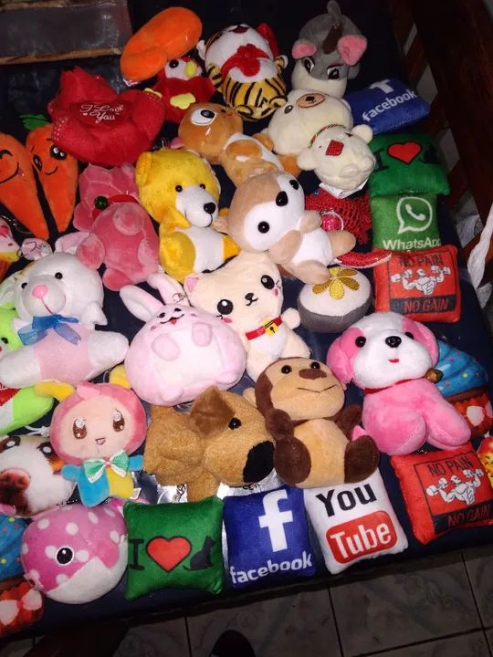 Lote de chaveiro de pelucia - Foto 2