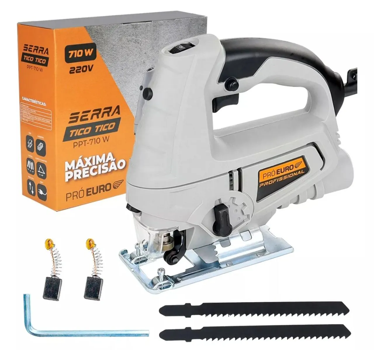 Serra tico-tico com regulagem 700w profissional