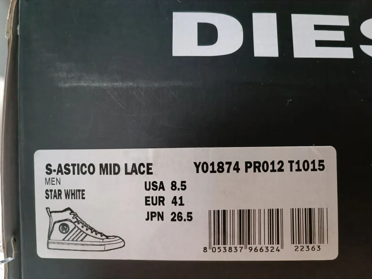Tênis Diesel Branco - Foto 5
