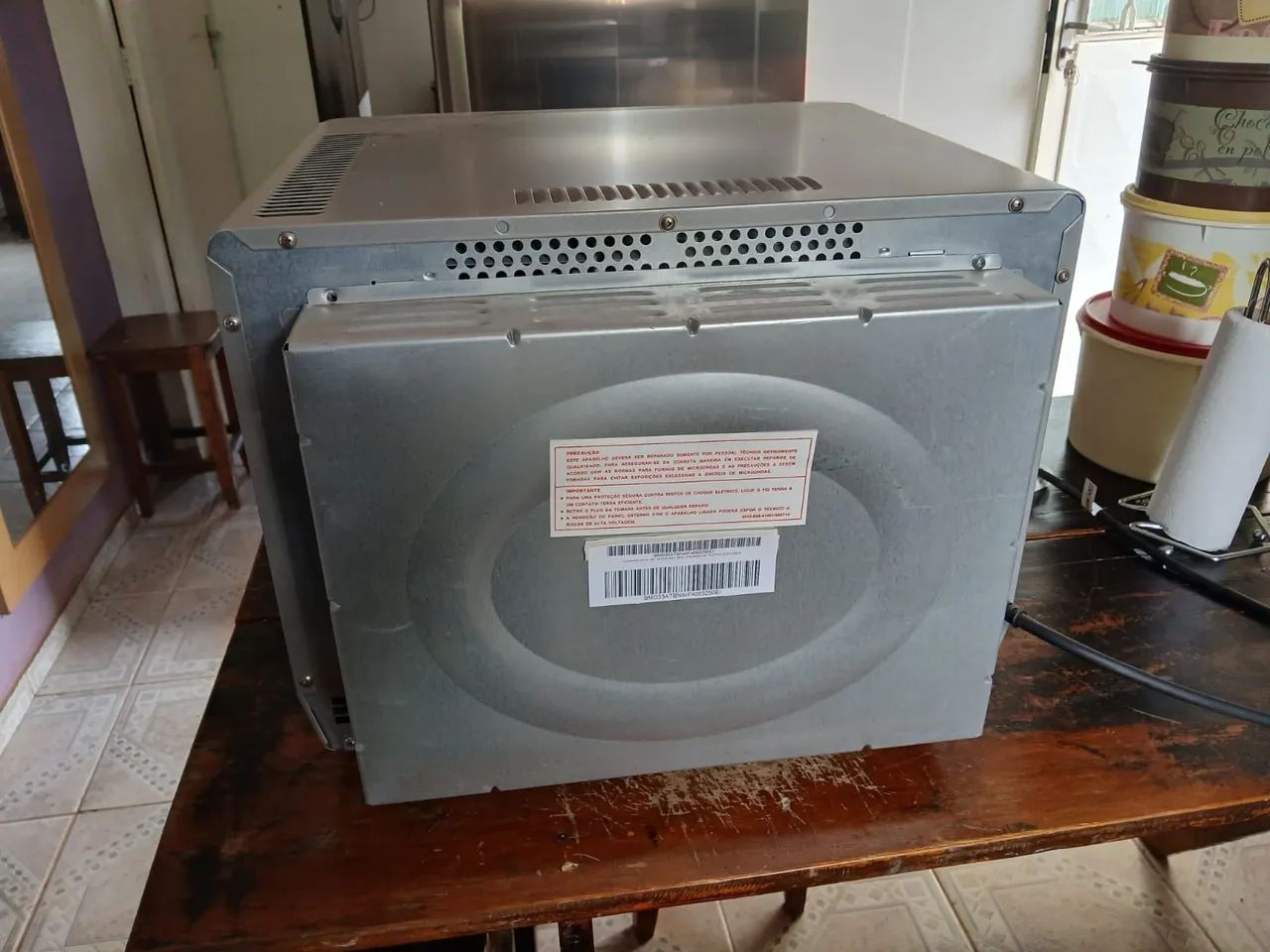 Microondas Brastemp 31 litros inox  - Foto 5