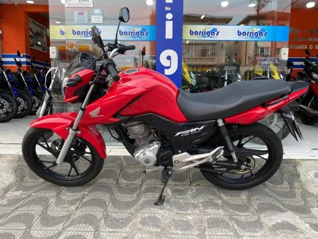 Honda Cg Fan 160 Flex 2024 Vermelha Único Dono - Foto 2