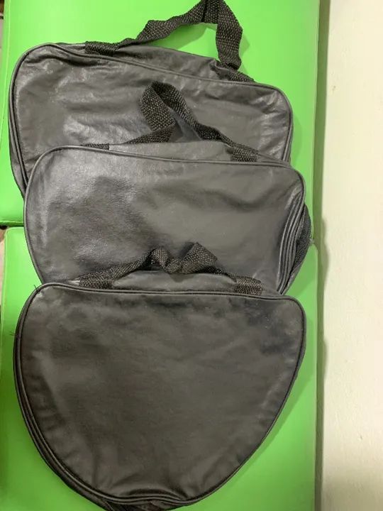  kit com 3 capas para Pandeiro Meia Lua server também como Bag Multi-Uso.