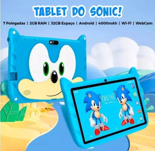 Tablet Infantil Kids Sonic Smart 2030 4ram 64gb Mem 009920 - Foto 3