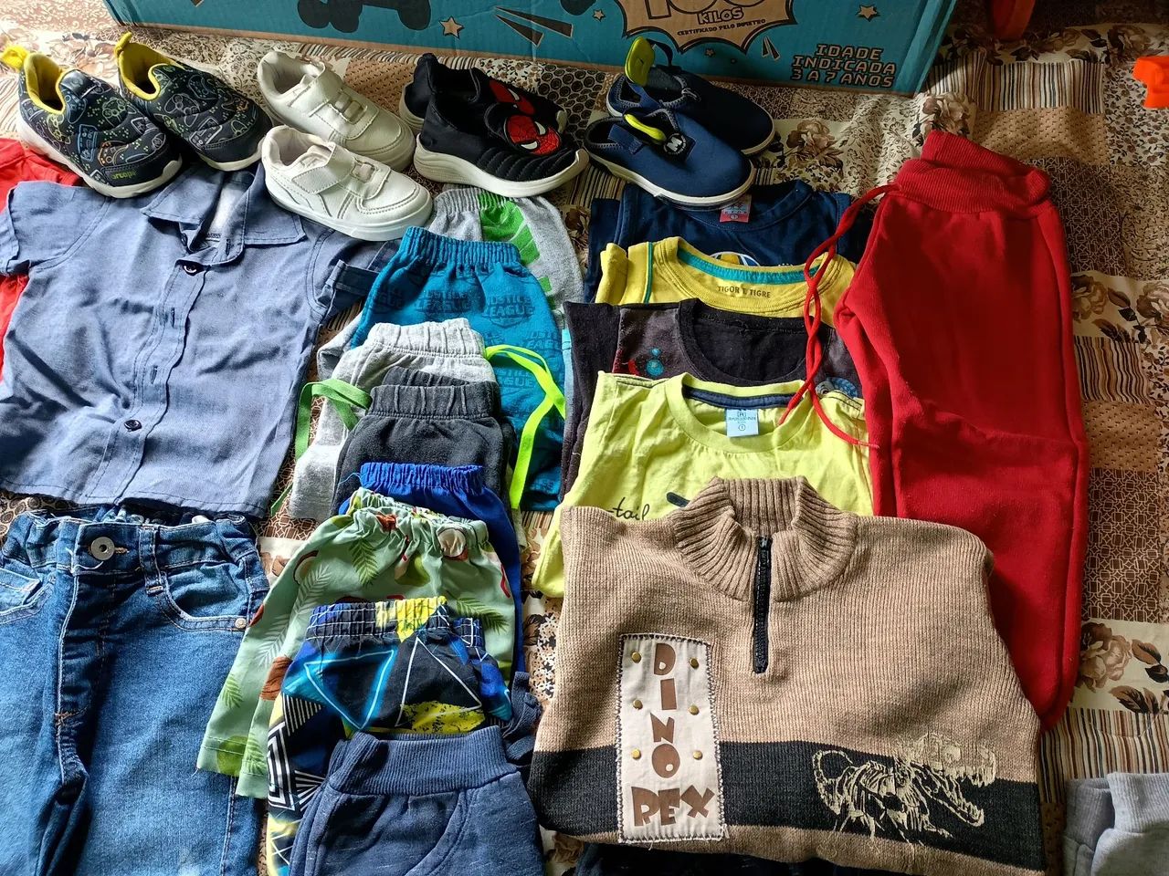 Desapego 39 peças de roupa infantil usado  - Foto 2