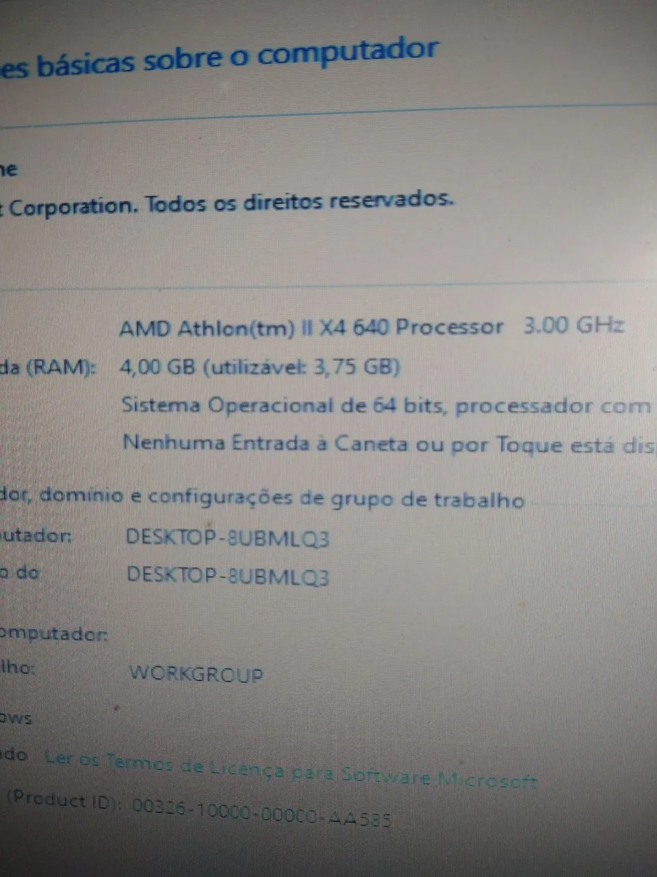 CPU Gamer  athlon 2- 4 núcleos 3.0 