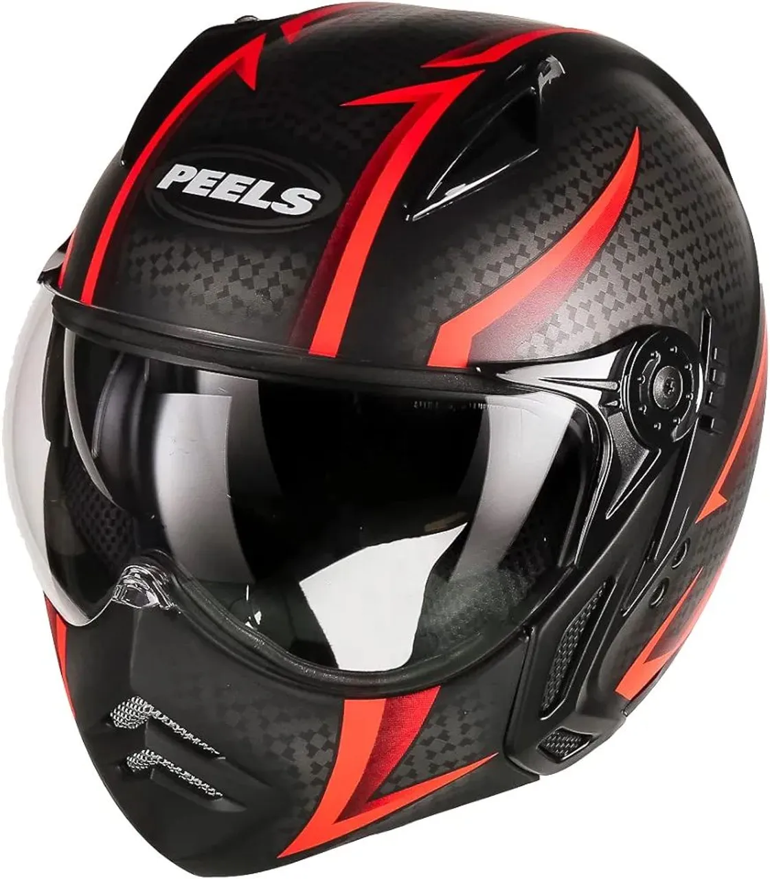 Capacete Peels com design esportivo e viseira fumê - Novo!