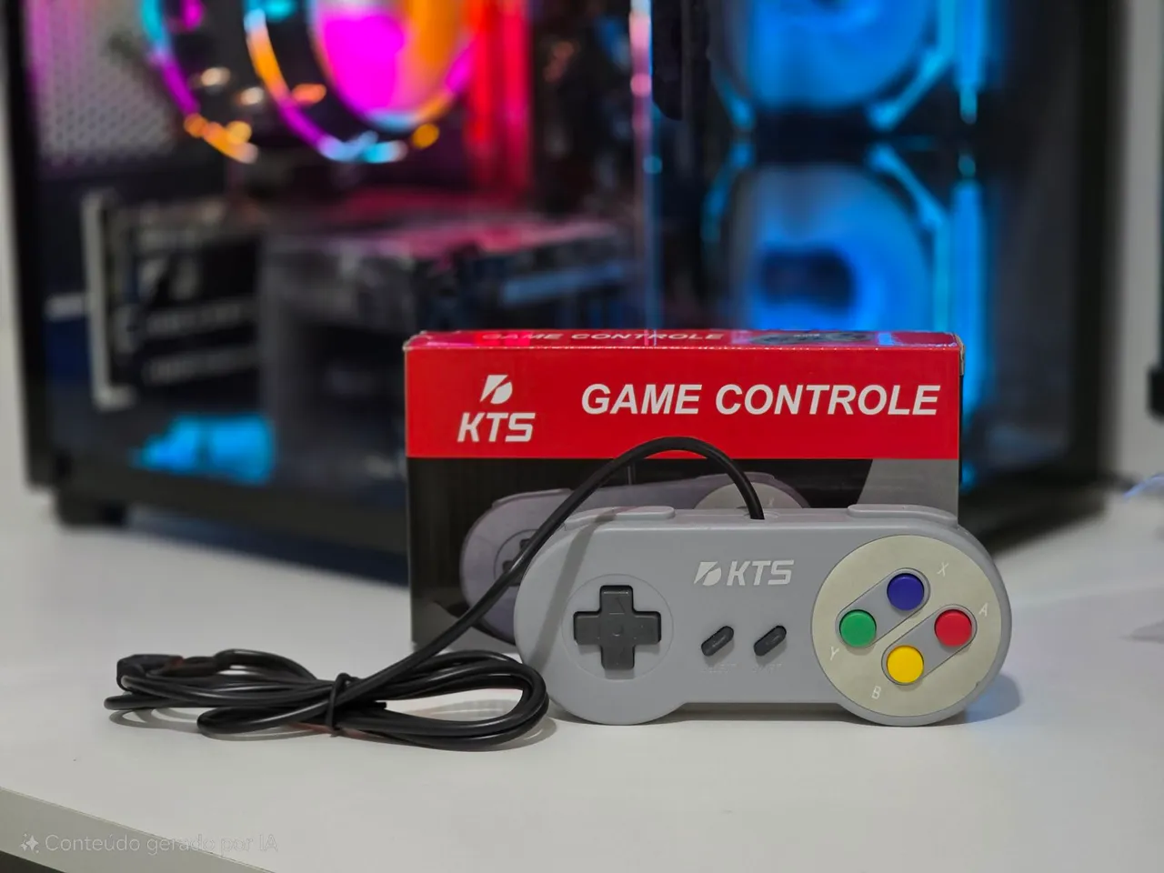 Controle Retrô SNES para PC