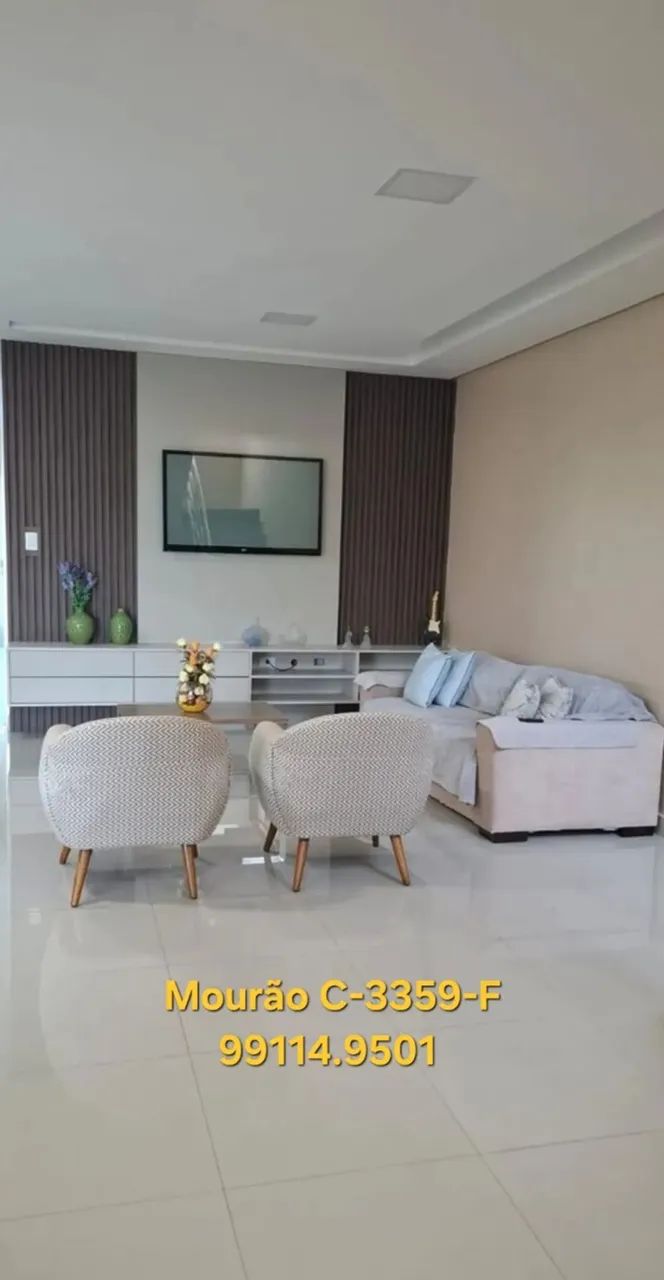 Excelente Duplex no Ponta Negra 1, 4 suites, Edícula, piscina, escritório. Decorada e Mobi - Foto 2