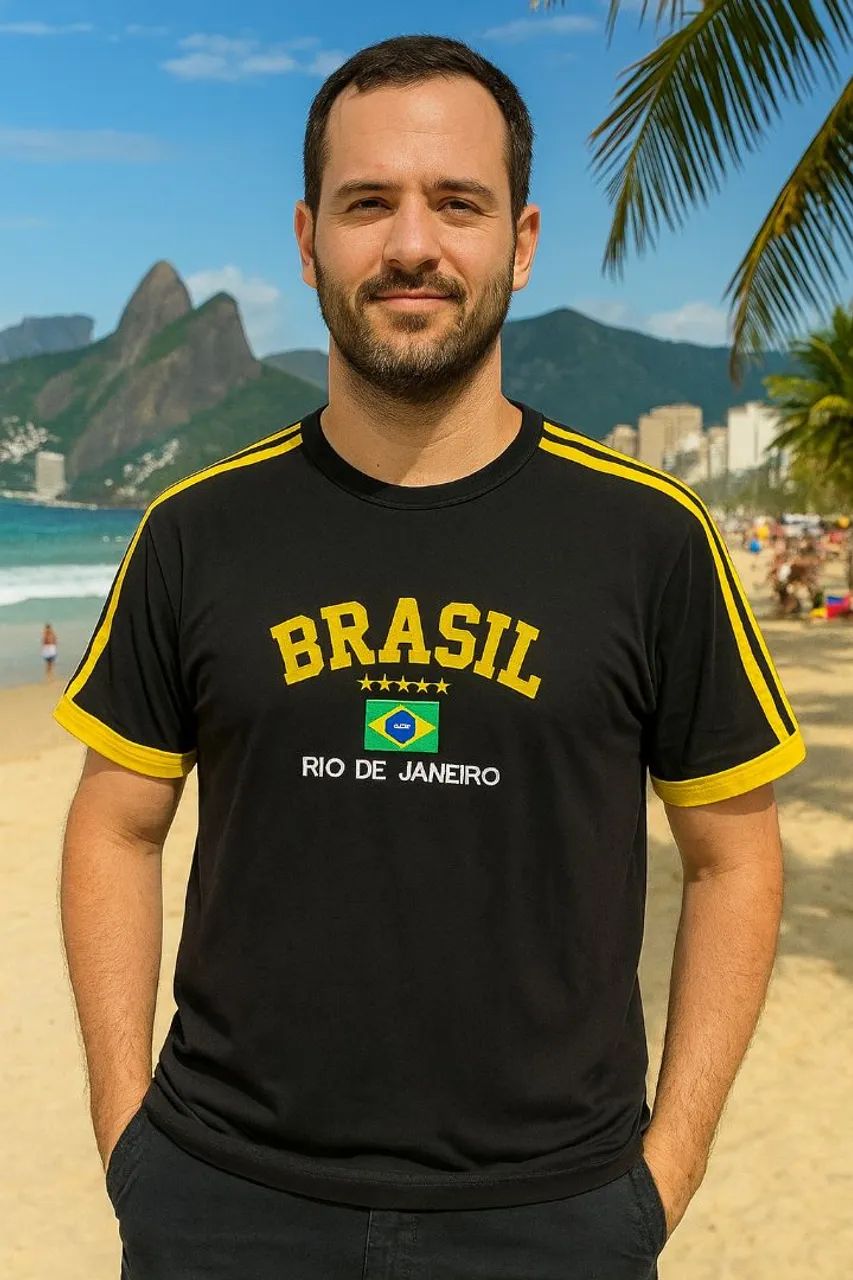 Camisa Brasil Rio de Janeiro  - Foto 4