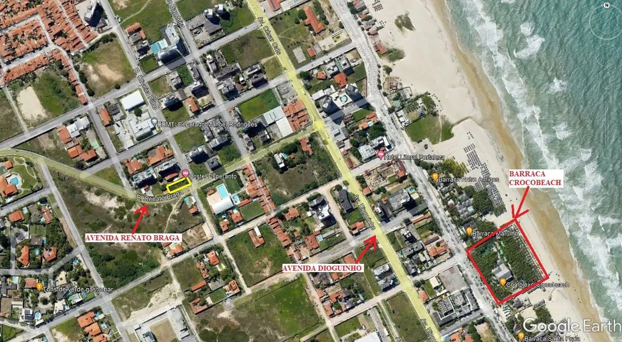 Terreno para alugar na Praia do Futuro 17m² x 40m² - Foto 2