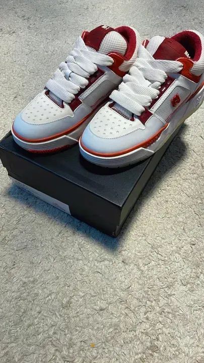 Amiri MA-1 Branco e Vermelho - Tamanho 40 - Foto 5