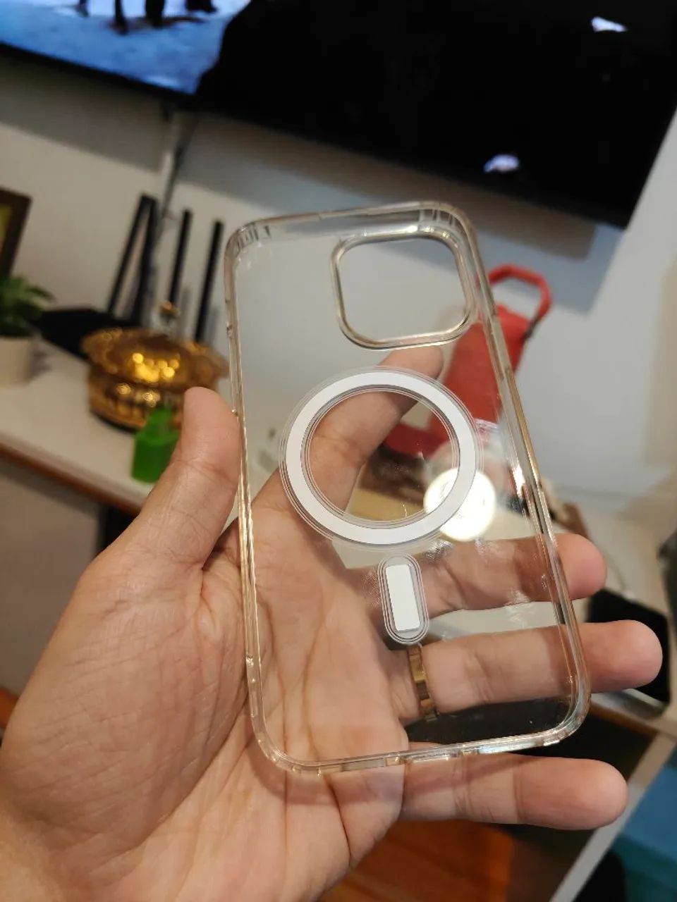 Capa iphone 16 pro Max transparente - Foto 3