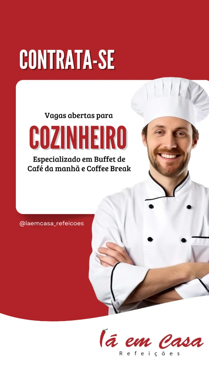Contrata-se Cozinheiro