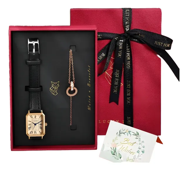 Kit Presente Lucky Fox Relógio + Pulseira