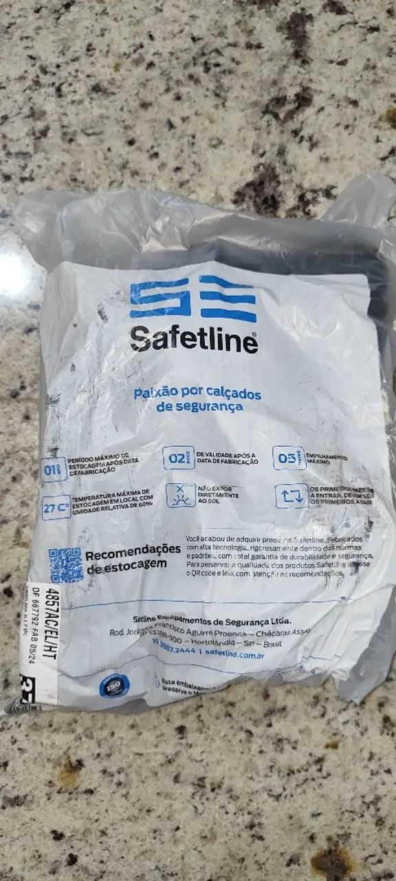 Botas de Segurança safetline 4857ac/el/ht tamanho 37 - Foto 6