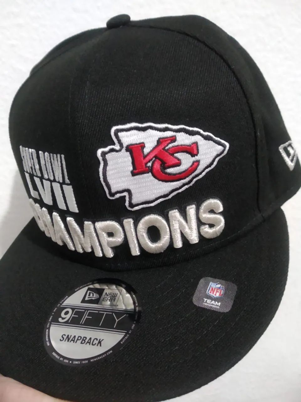 Boné Original New Era Kansas City Chiefs Campeão Super Bow - Tamanho Único