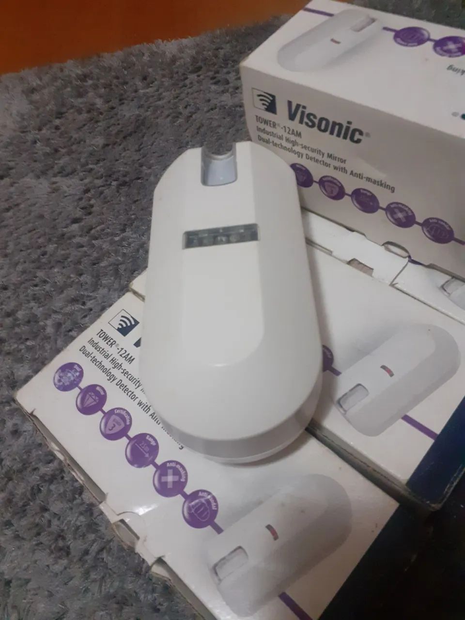 05 UNIDADES Detector de segurança Visonic Tower-12AM - Foto 4