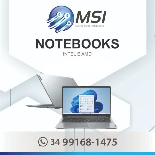 Notebbok usados i3 e i5