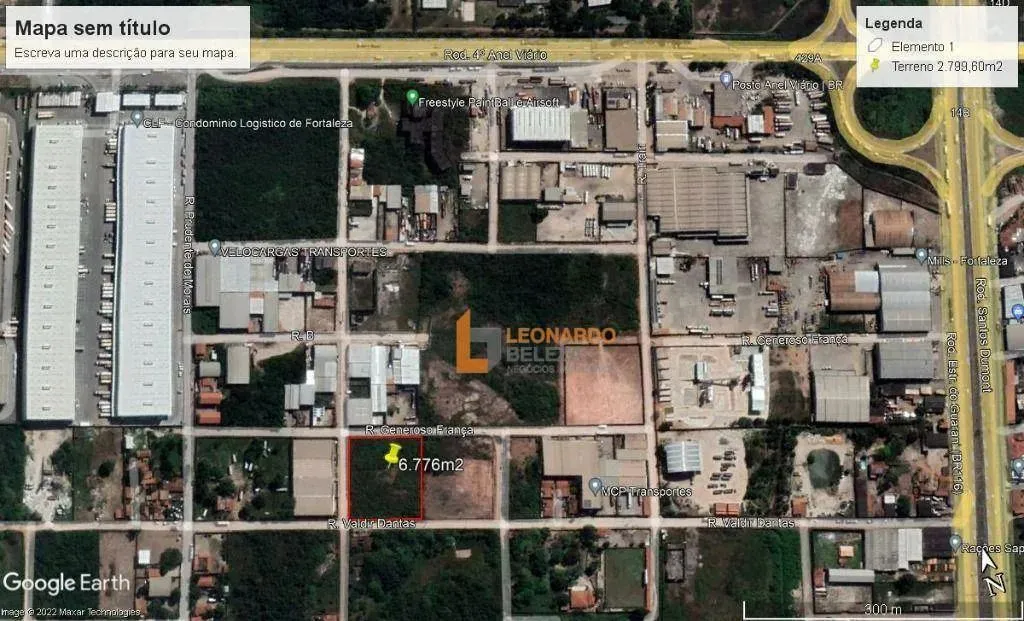 Terreno à venda, 6776 m² por R$ 1.700.000 - Ancuri - Fortaleza/CE - Quarto Anel Viário