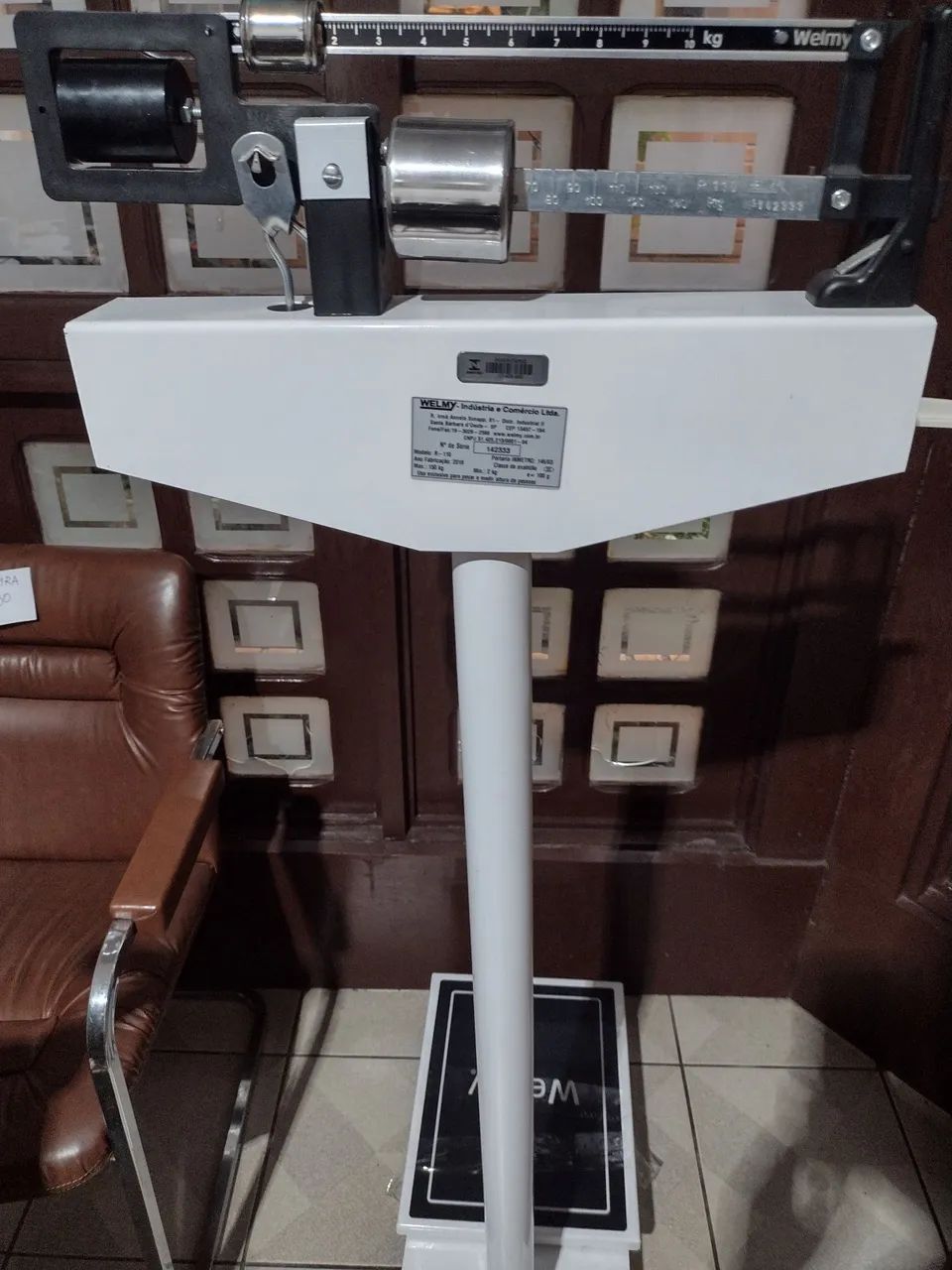 Balança de Peso Antropométrica Welmy - Foto 5