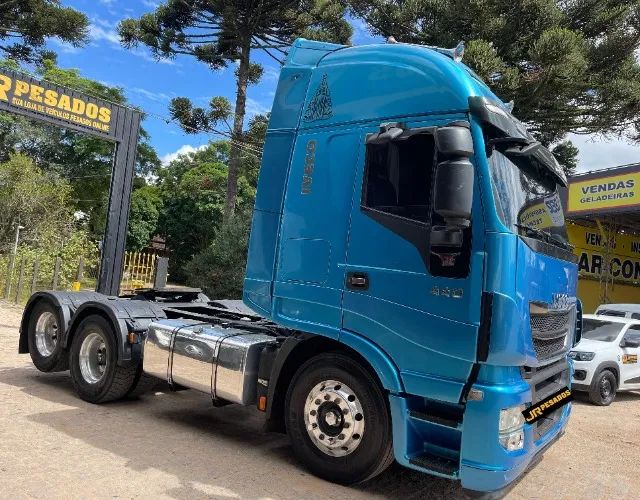 iveco stralis 440 hi-way 6x2 automático completo 2018 - Foto 4