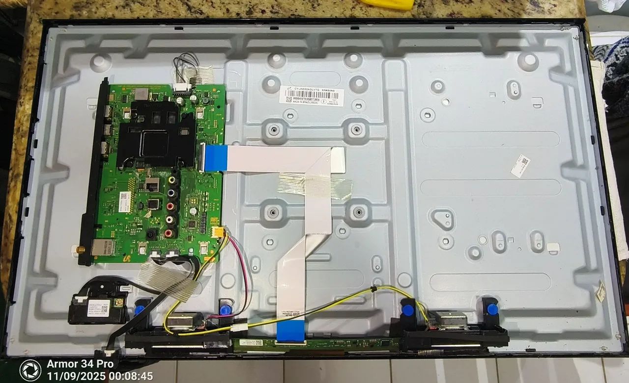 Placa principal tv samsung un32t4300ag  - Foto 4